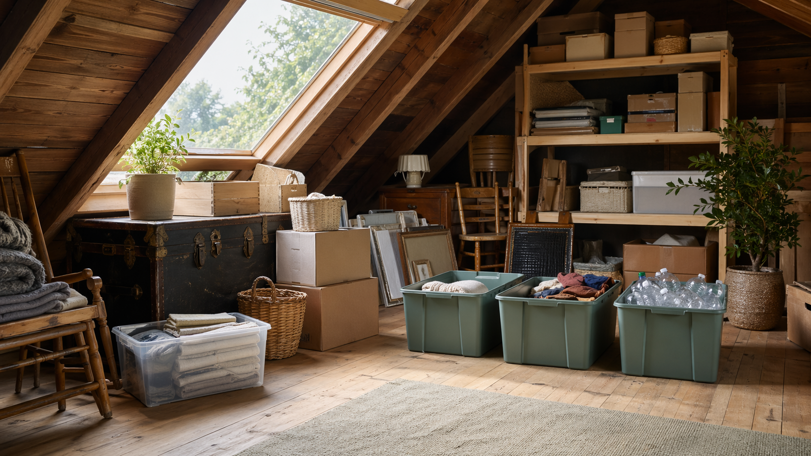 Zolder en kelder ontruiming